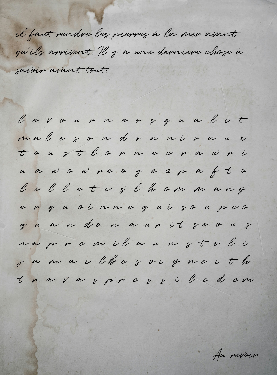 The final record of adder stones on Kharnym
